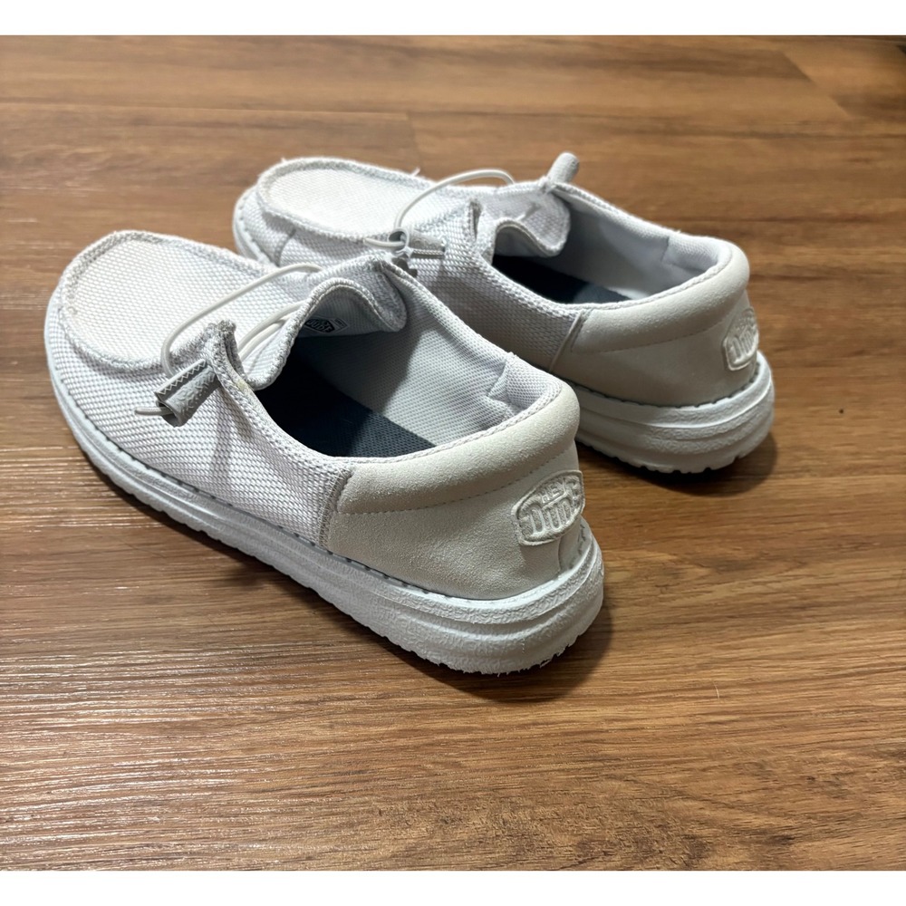 Hey Dude Wendy Funk Mono Grey Women 7 Slip On Loafers Moccasins 40065-030 - Picture 3 of 7
